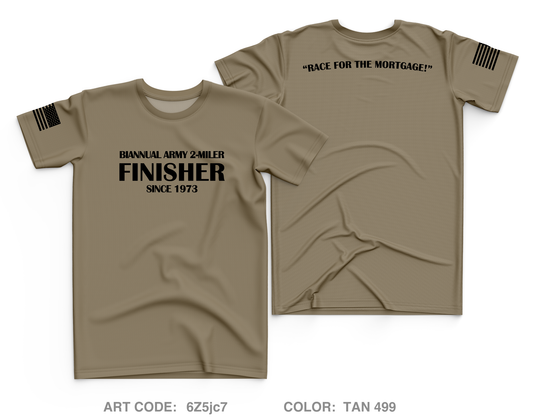 Race for the Mortgage Core Men's SS Performance Tee - 6Z5jc7