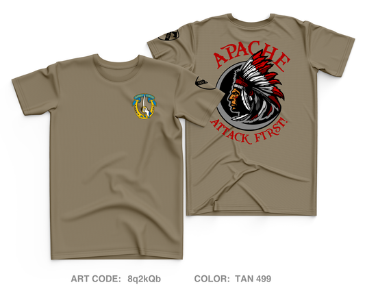 A TRP, 1-7 CAV, 1 ACB, 1CD Core Men's SS Performance Tee - 8q2kQb