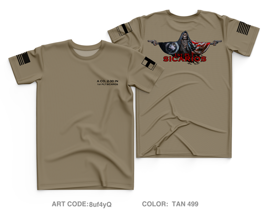 1st PLT, A CO, 2-30 IN Core Men's SS Performance Tee - 8uf4yQ