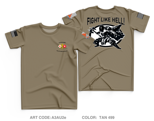 CUSTOM HHD, 30th Signal Battalion, 516th Theater Signal Brigade Core Men's SS Performance Tee - A3AU2e