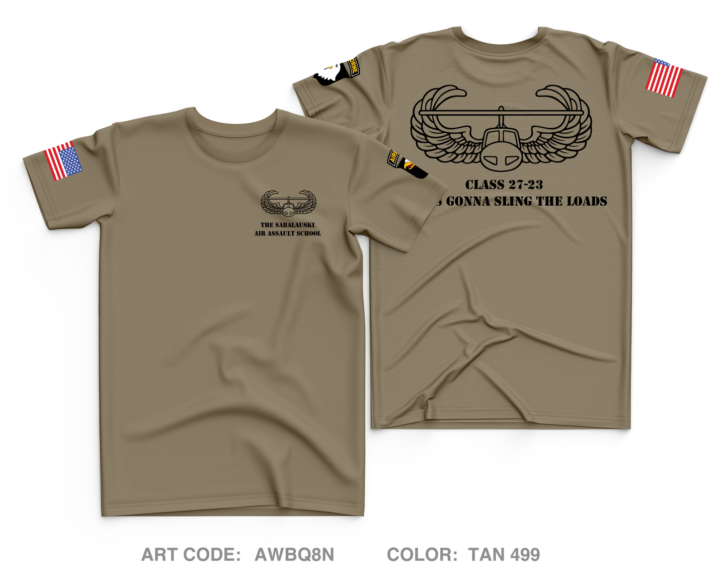 27-23 Air Assault Core Men's SS Performance Tee - AWBQ8N