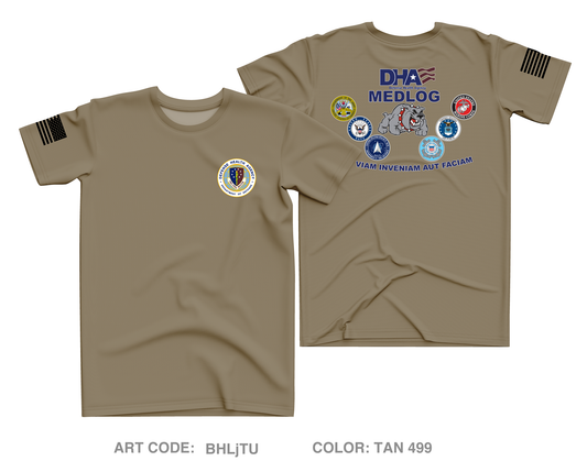 DHA J4 Fundraising Collection Core Men's SS Performance Tee - BHLjTU