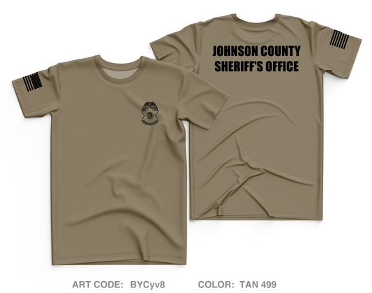 JCSO Core Men's SS Performance Tee - BYCyv8