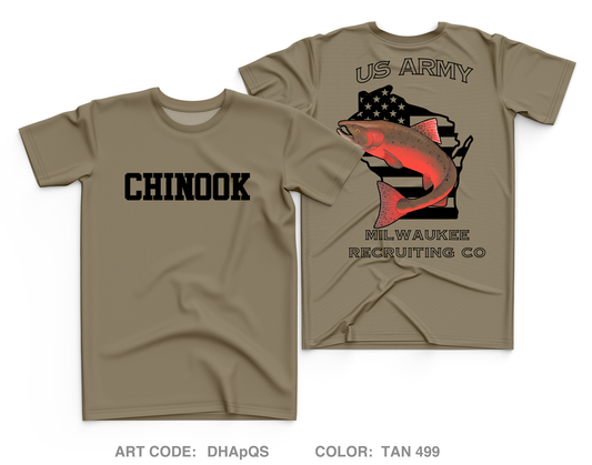 Chinook Co Core Men's SS Performance Tee - DHApQS