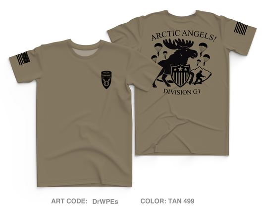 11TH ABD G1 Core Men's SS Performance Tee - DrWPEs