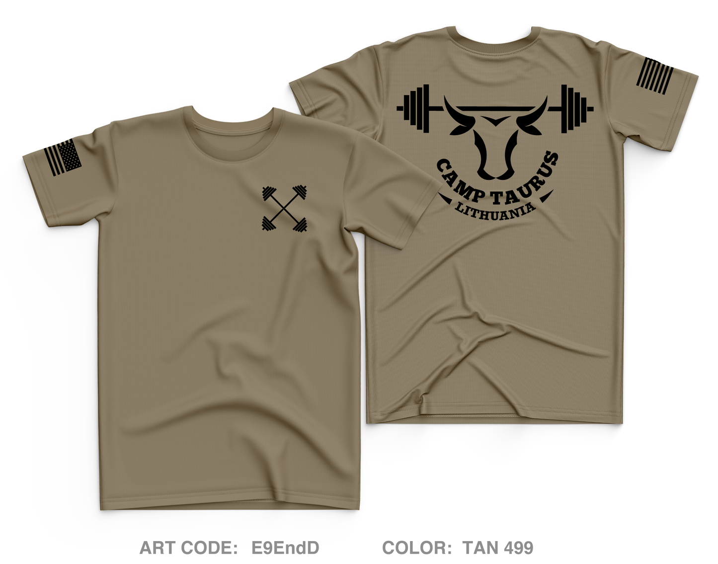 F FSC, 1-9FA, 2 ABCT Core Men's SS Performance Tee - E9EndD