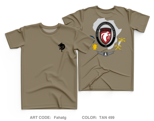 J39 SOCAF Core Men's SS Performance Tee - Fahatg