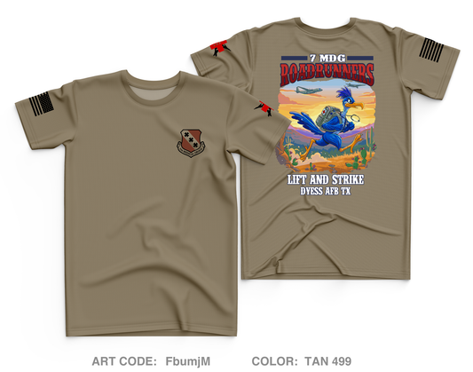 7 MDG Roadrunners Fundraising Collection Core Men's SS Performance Tee - FbumjM