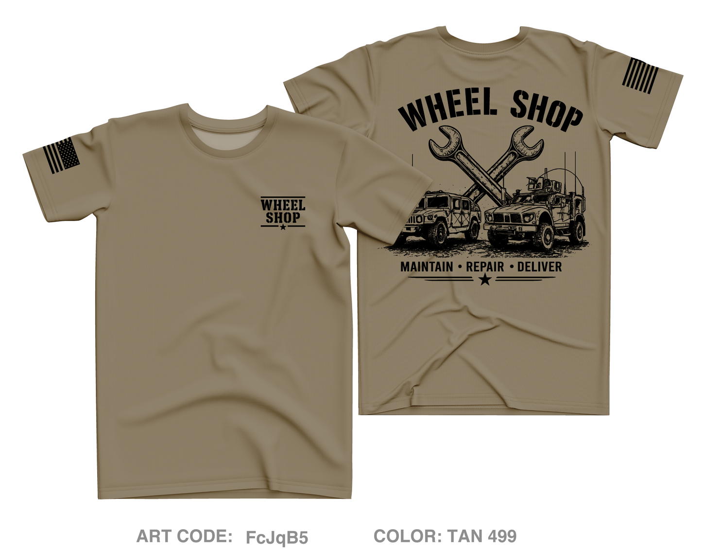 Wheel Shop FMT-W Core Men's SS Performance Tee - FcJqB5