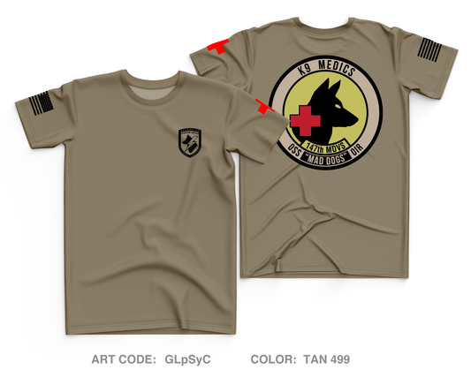 147th MDVSS Core Men's SS Performance Tee - GLpSyC