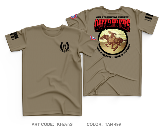 6th Recruiting Brigade Core Men's SS Performance Tee - KHcvnS