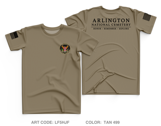 Arlington National Cemetery Core Men's SS Performance Tee - LF5HJF