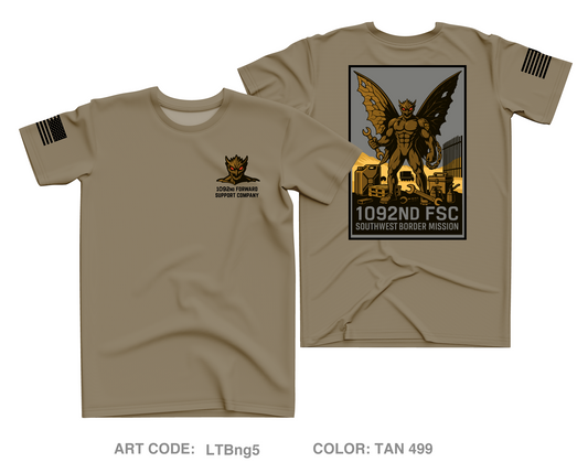 1092 FSC Fundraising Collection Core Men's SS Performance Tee - LTBng5