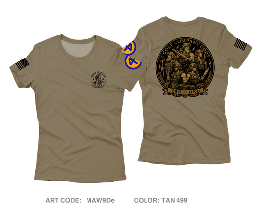 G CO Gods Core Women's SS Performance Tee - MAW9De