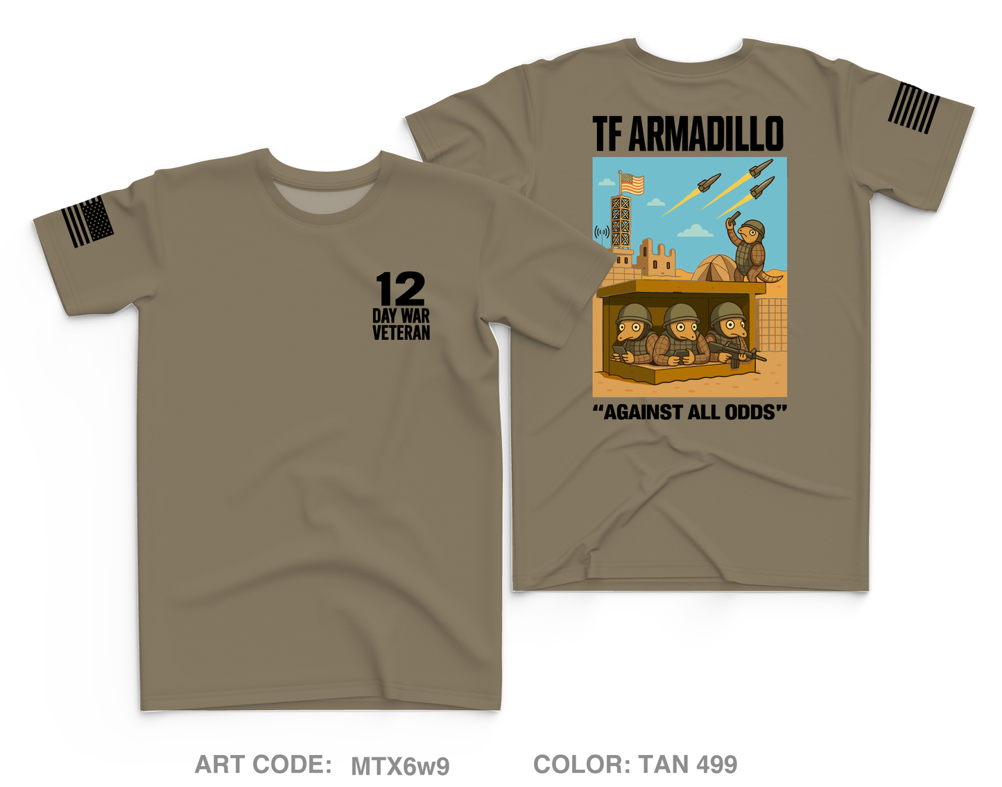TF ARMADILLO Core Men's SS Performance Tee - MTX6w9