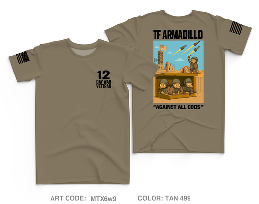TF ARMADILLO Core Men's SS Performance Tee - MTX6w9