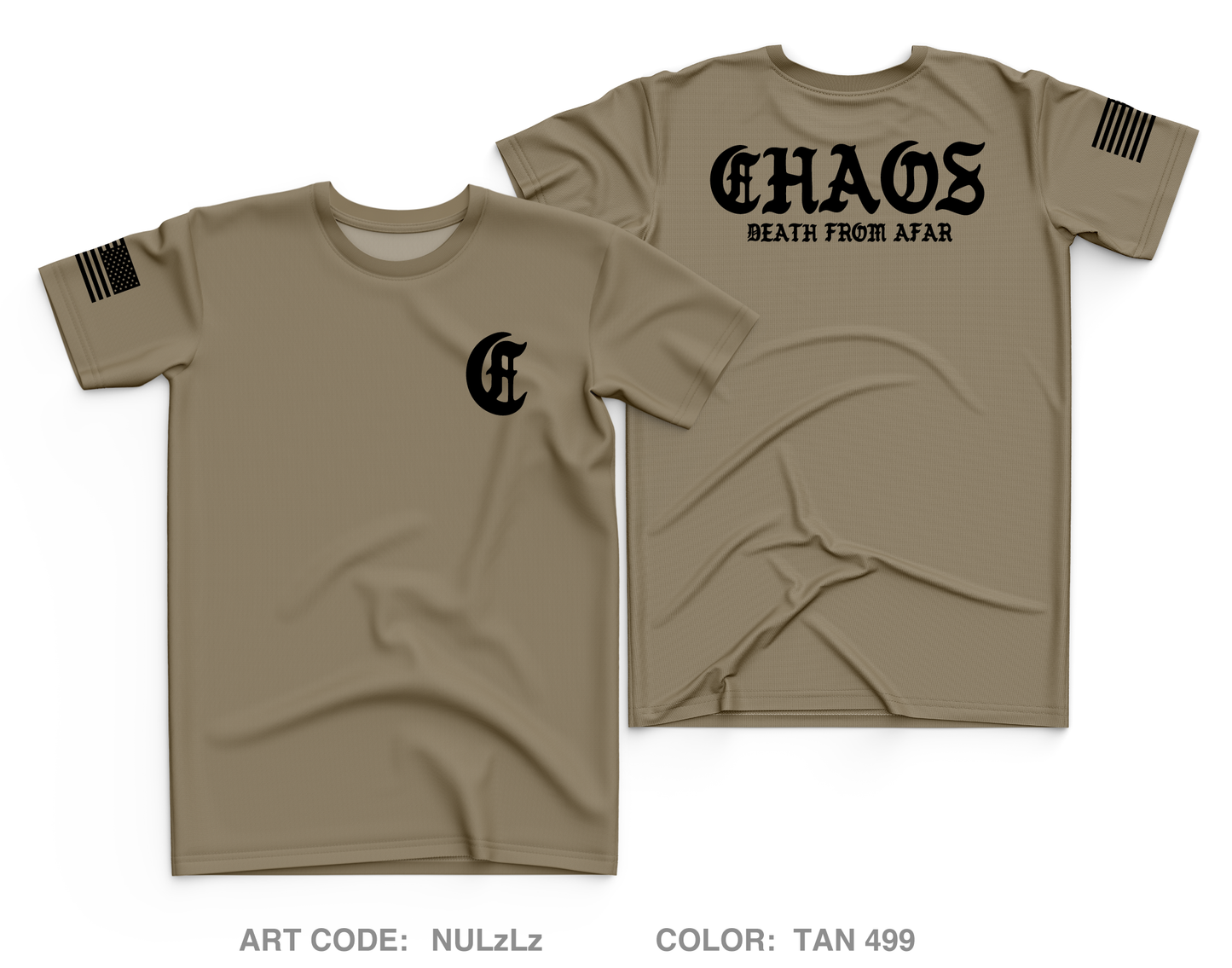 Charlie Battery, 3RD Battalion 112TH Field Artillery Regiment Core Men's SS Performance Tee - NULzLz