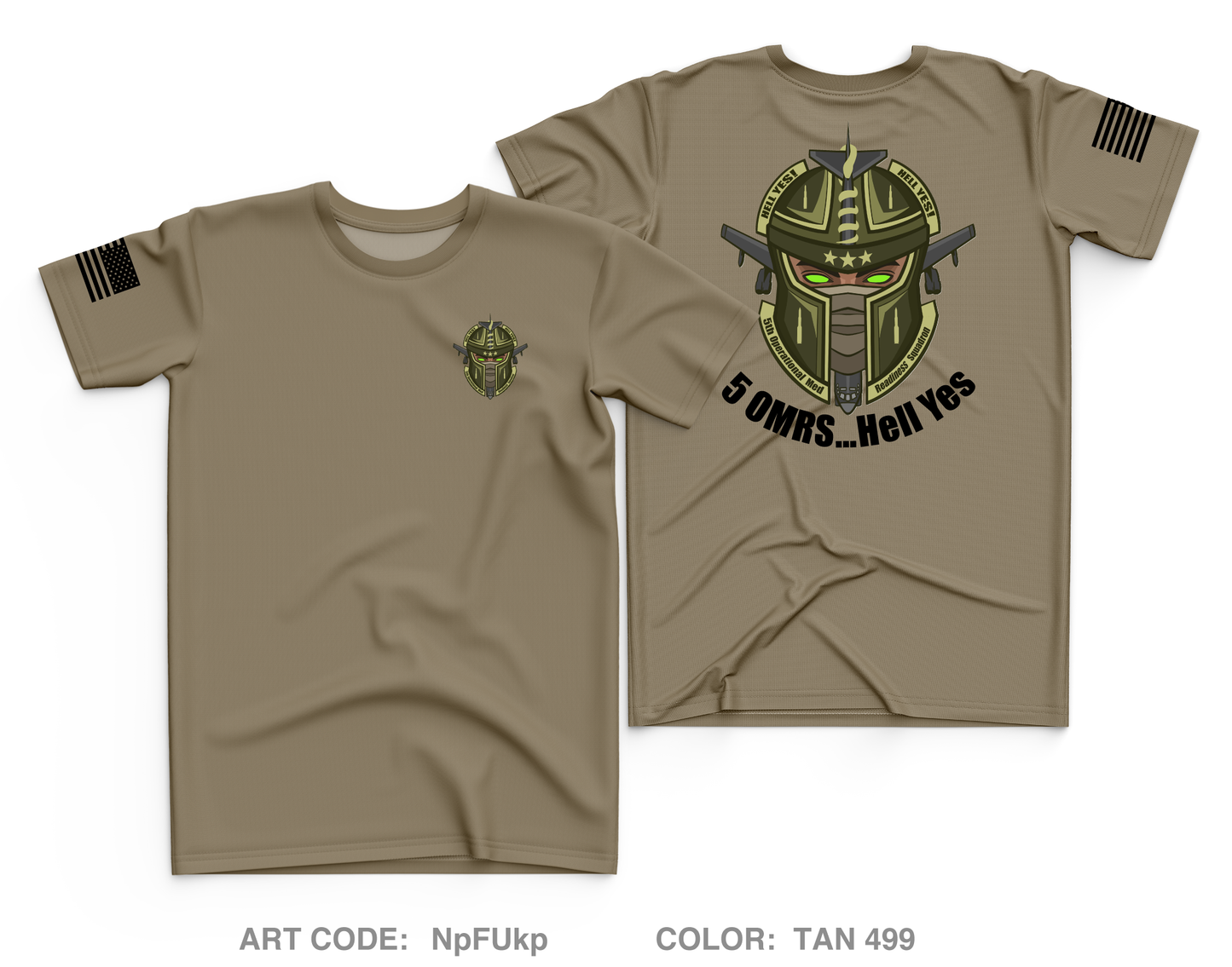 5th Operational Medical Readiness Squadron Core Men's SS Performance Tee - NpFUkp