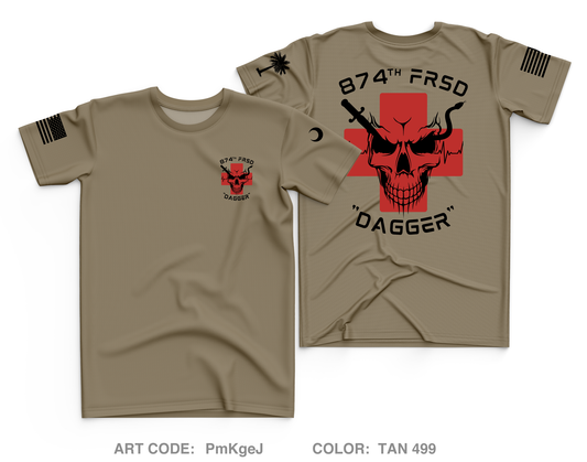874th FRSD Core Men's SS Performance Tee - PmKgeJ