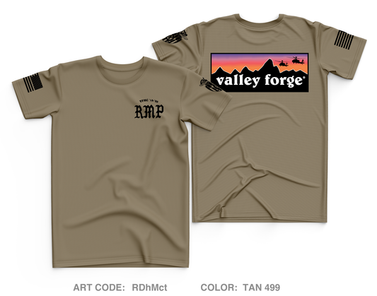 Valley Forge Military Core Men's SS Performance Tee - RDhMct
