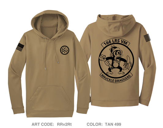 166th Vehicle Maintenance Flight Hi-Tech Performance Hoodie - RRv2Rt