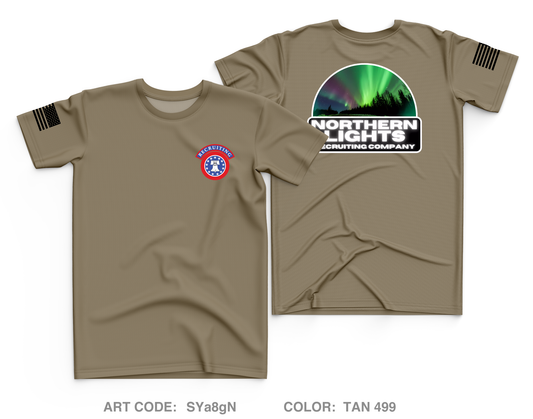 Northern Lights Recruiting Company Core Men's SS Performance Tee - SYa8gN