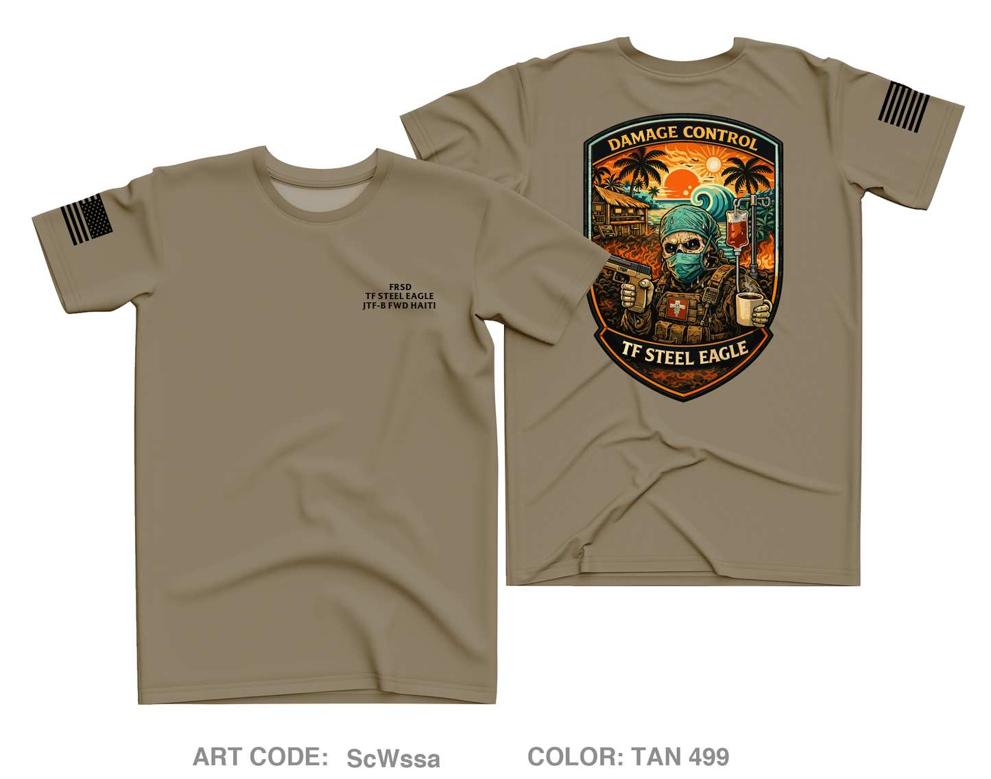 Island Time Core Men's SS Performance Tee - ScWssa