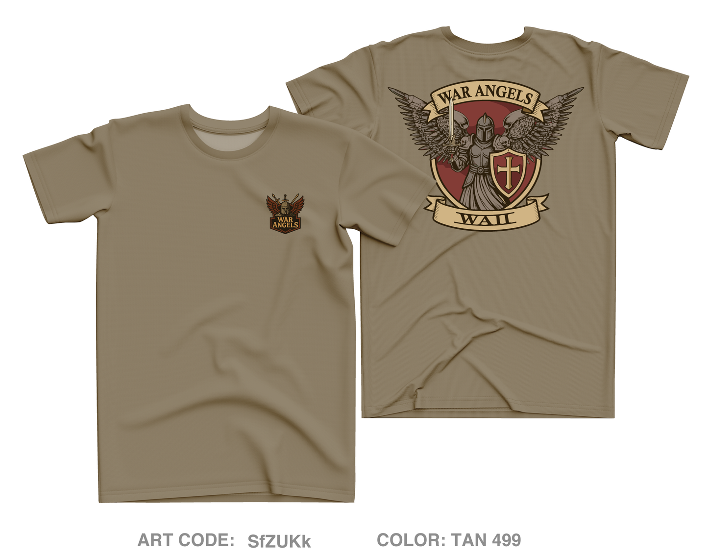 2nd Platoon, Guns Troop, 2nd Squadron, 11th ACR Core Men's SS Performance Tee - SfZUKk