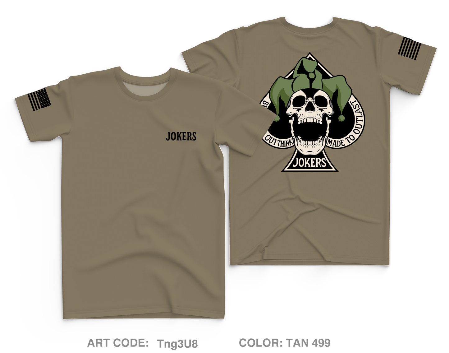 Jokers Core Men's SS Performance Tee - Tng3U8
