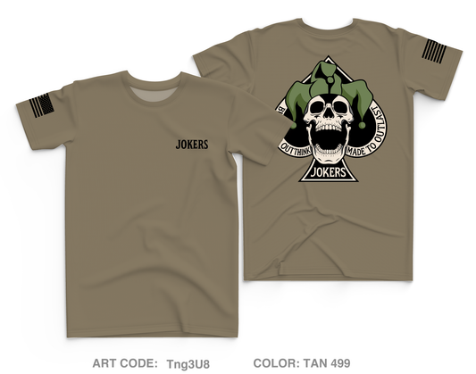 Jokers Core Men's SS Performance Tee - Tng3U8