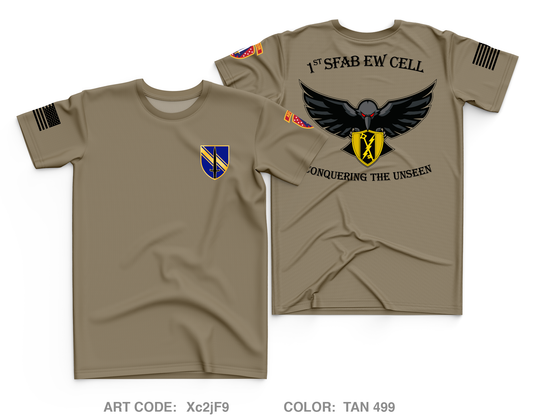 EW Cell, HHC , 1SFAB Hi-Tech Performance Unisex SS Tee - Xc2jF9