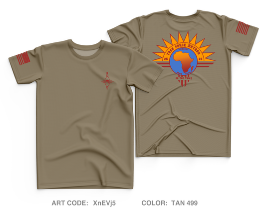 1-200 Infantry Battalion Fundraising Collection Core Men's SS Performance Tee - XnEVj5
