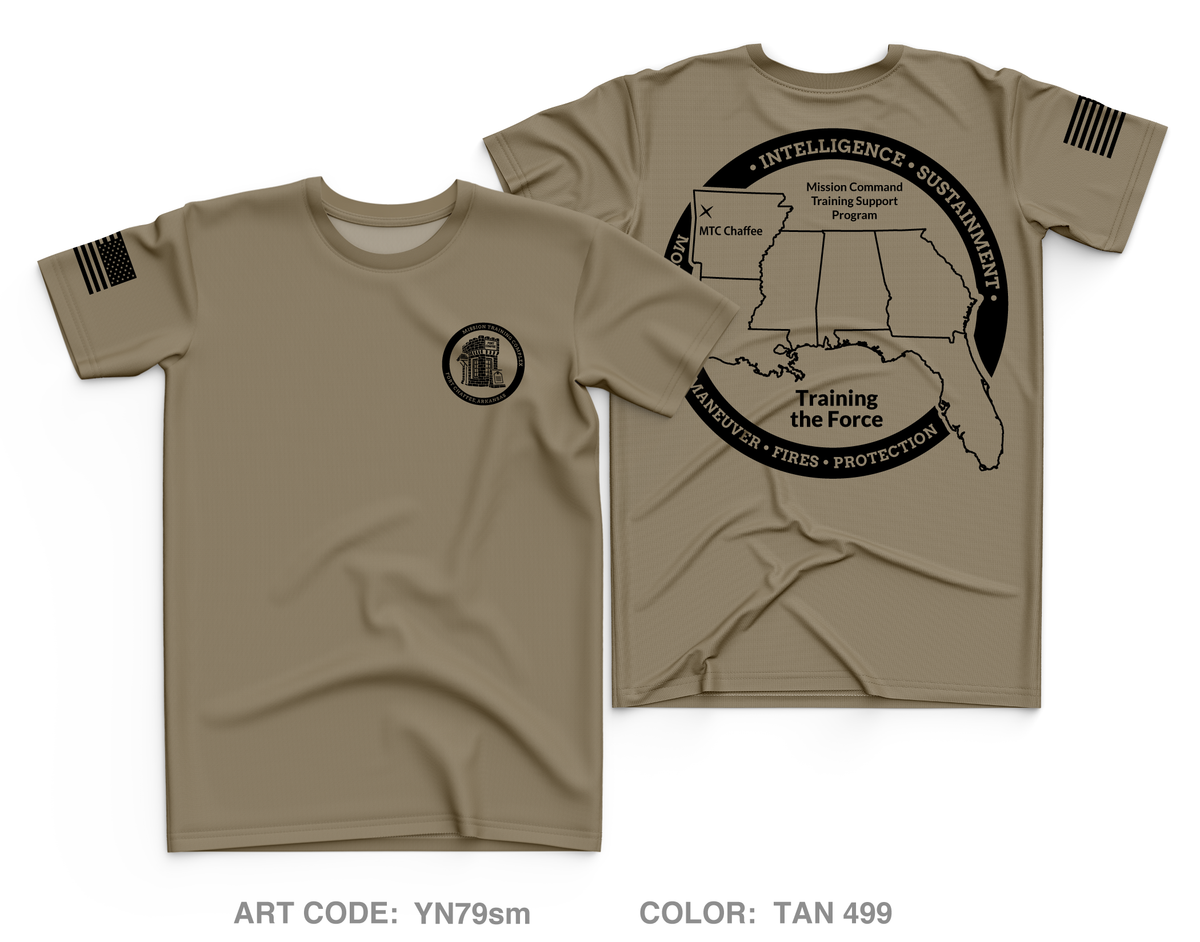 Mission Training Complex - Fort Chaffee Core Men's SS Performance Tee - YN79sm