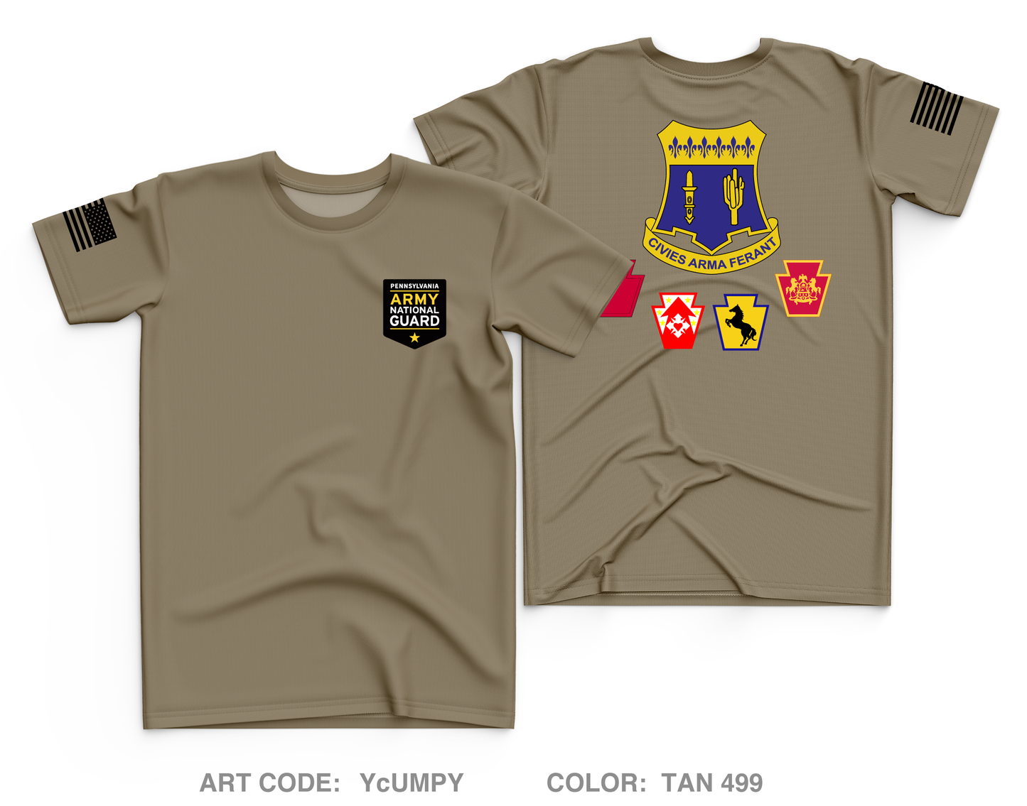 PA Guard Core Men's SS Performance Tee - YcUMPY