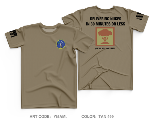 341st Missile Maintenance Core Men's SS Performance Tee - Yf5AMt