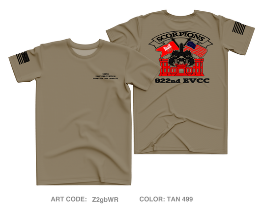 922nd EVCC Core Men's SS Performance Tee - Z2gbWR