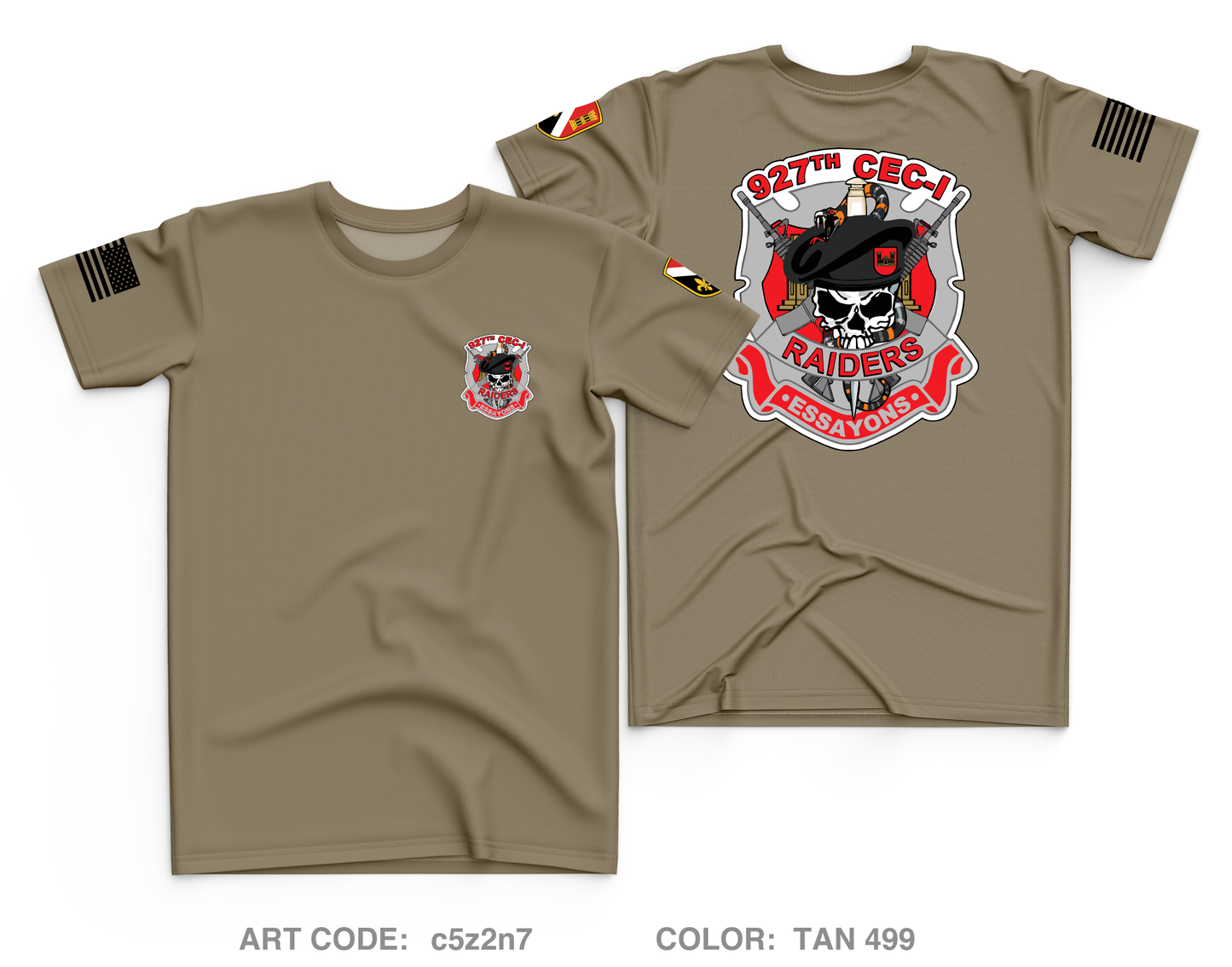 927th CEC-I Core Men's SS Performance Tee - c5z2n7