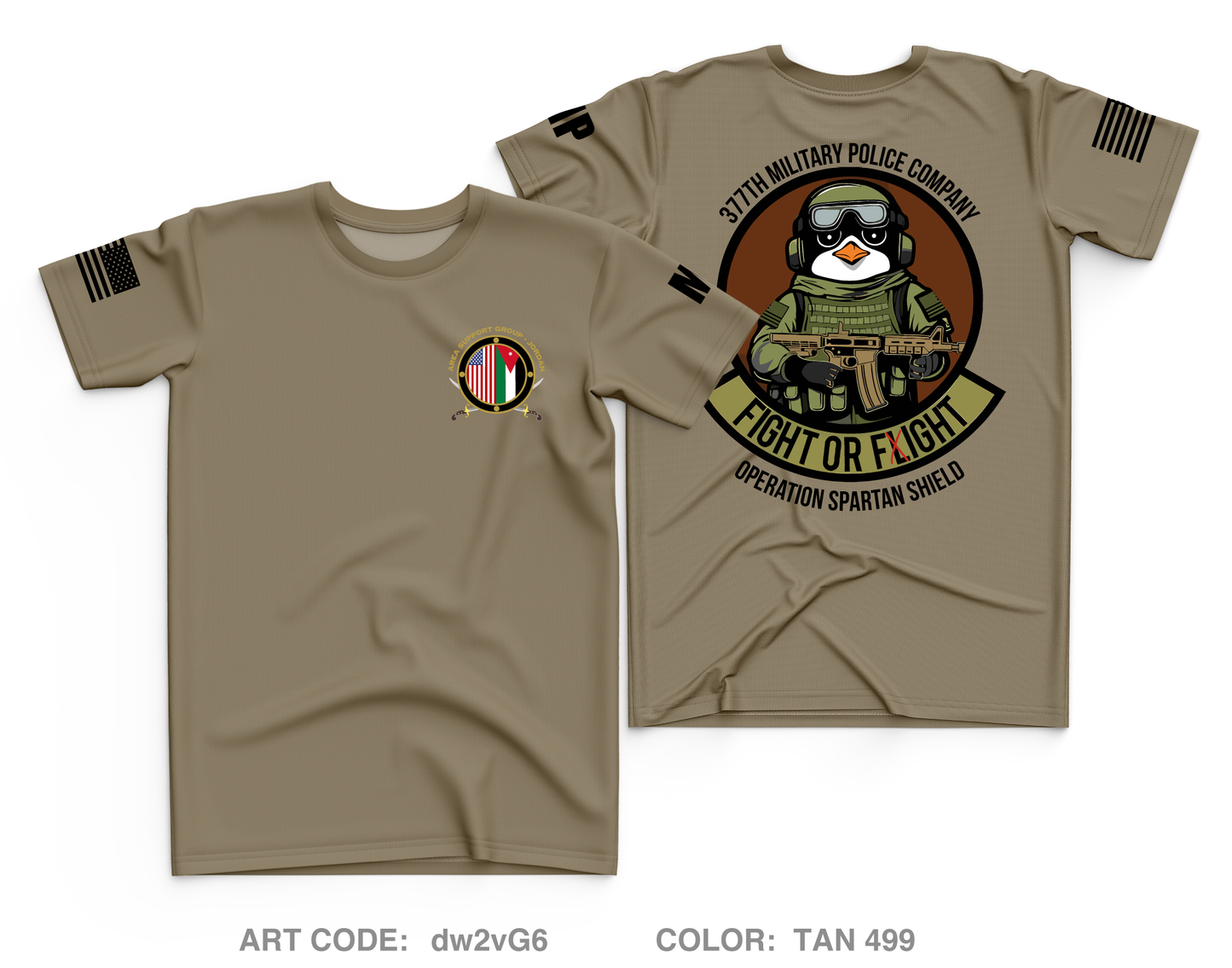 377th MP Co Core Men's SS Performance Tee - dw2vG6