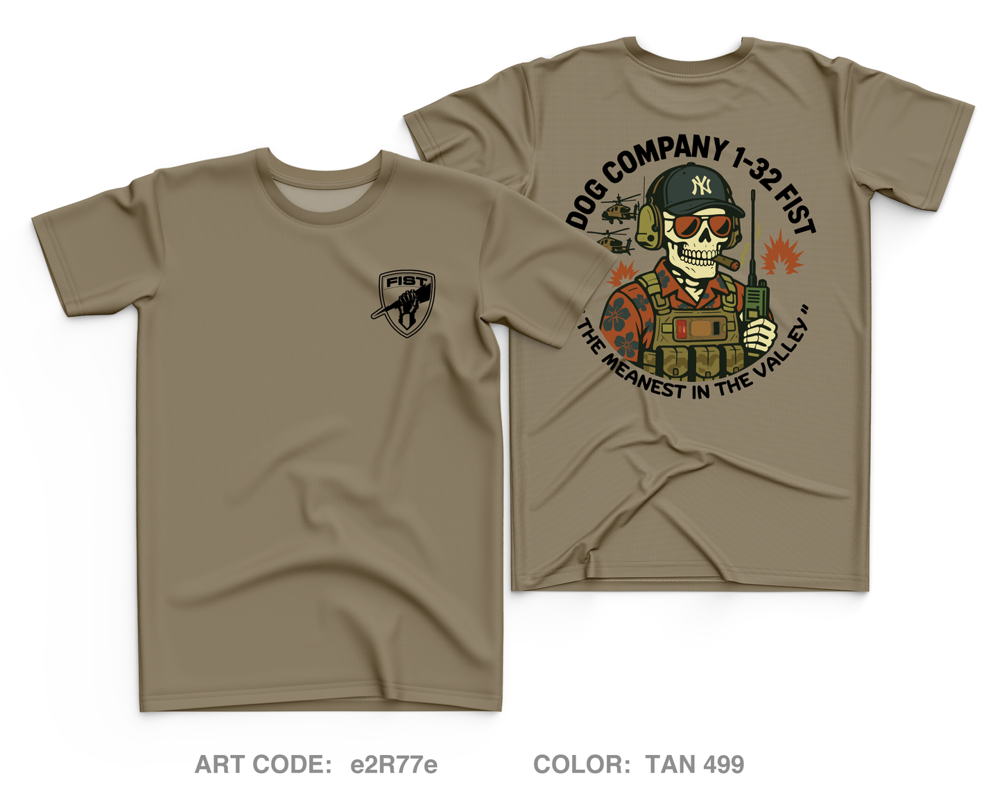 DOG COMPANY FIST Core Men's SS Performance Tee - e2R77e