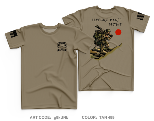 Mortars, 2-101 CAV Core Men's SS Performance Tee - g9kUNb