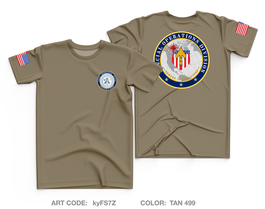 SOD Core Men's SS Performance Tee - kyFS7Z