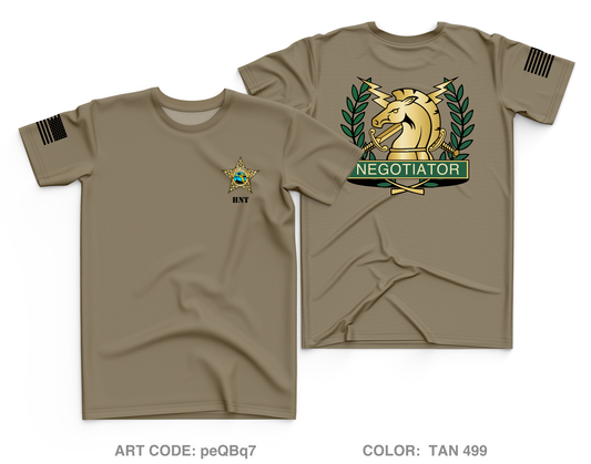 Sarasota County Sheriff's Office Hostage Negotiation Team "HNT" Core Men's SS Performance Tee - peQBq7
