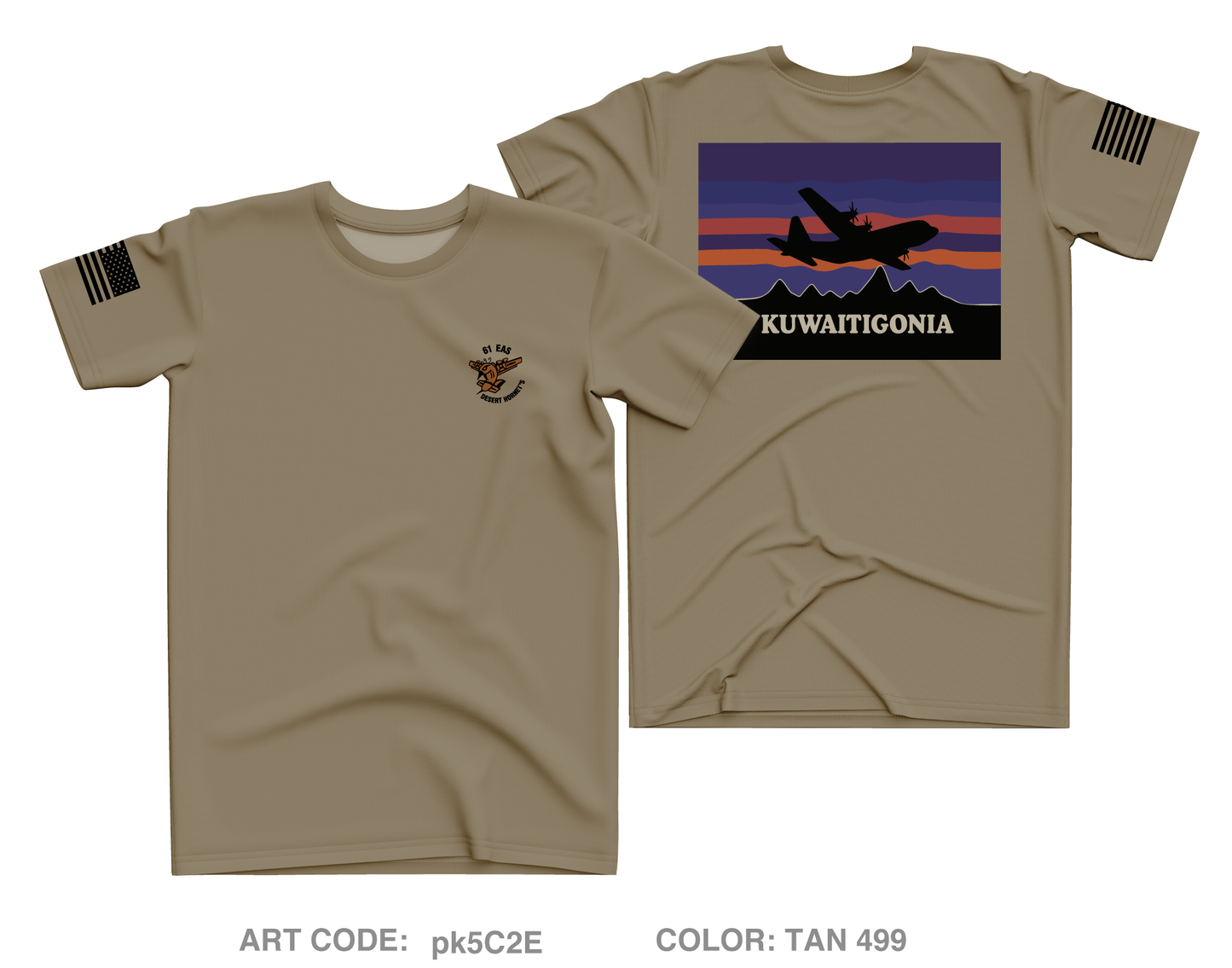 61st EAS Store 1 Core Men's SS Performance Tee - pk5C2E