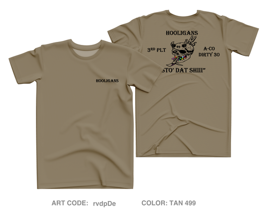 HOOLIGANS Store 1 Core Men's SS Performance Tee - rvdpDe