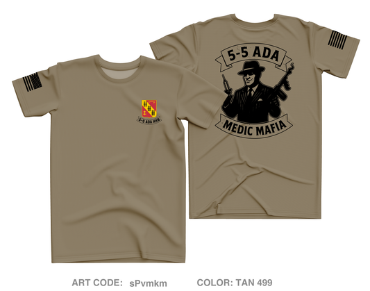 5-5 ADA MEDICS Core Men's SS Performance Tee - sPvmkm