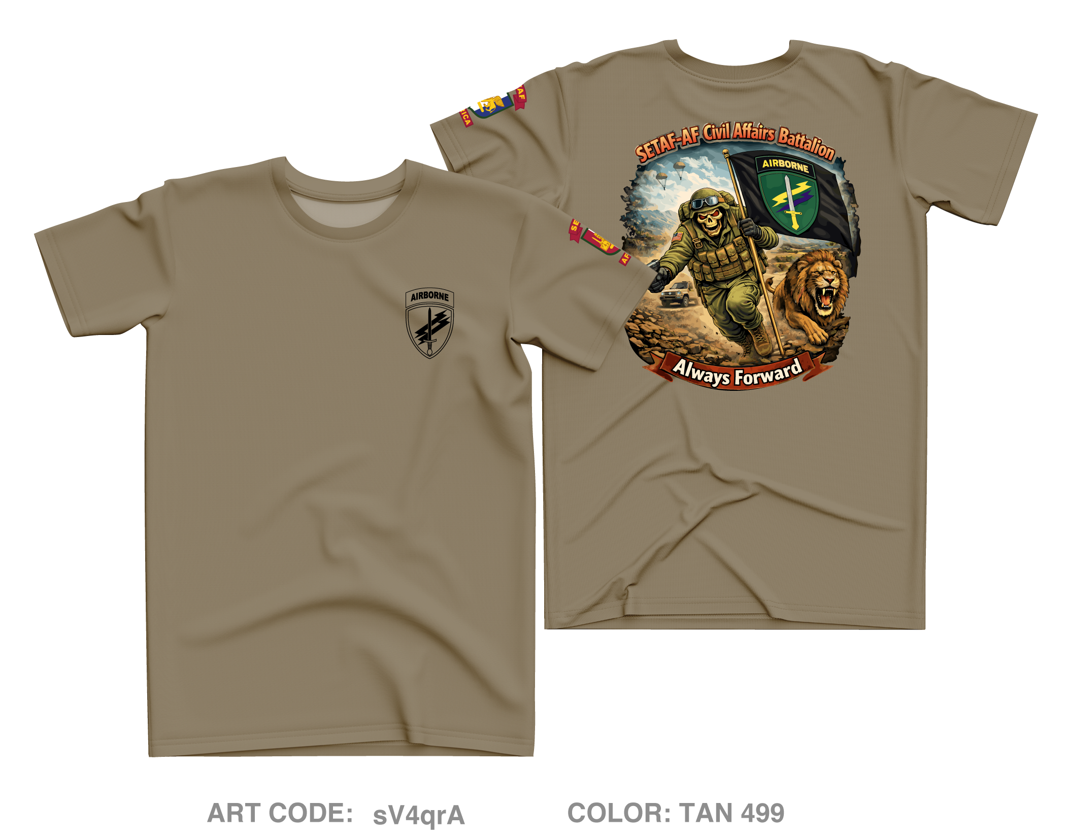 SETAF-AF Civil Affairs Battalion Core Men's SS Performance Tee - sV4qr ...