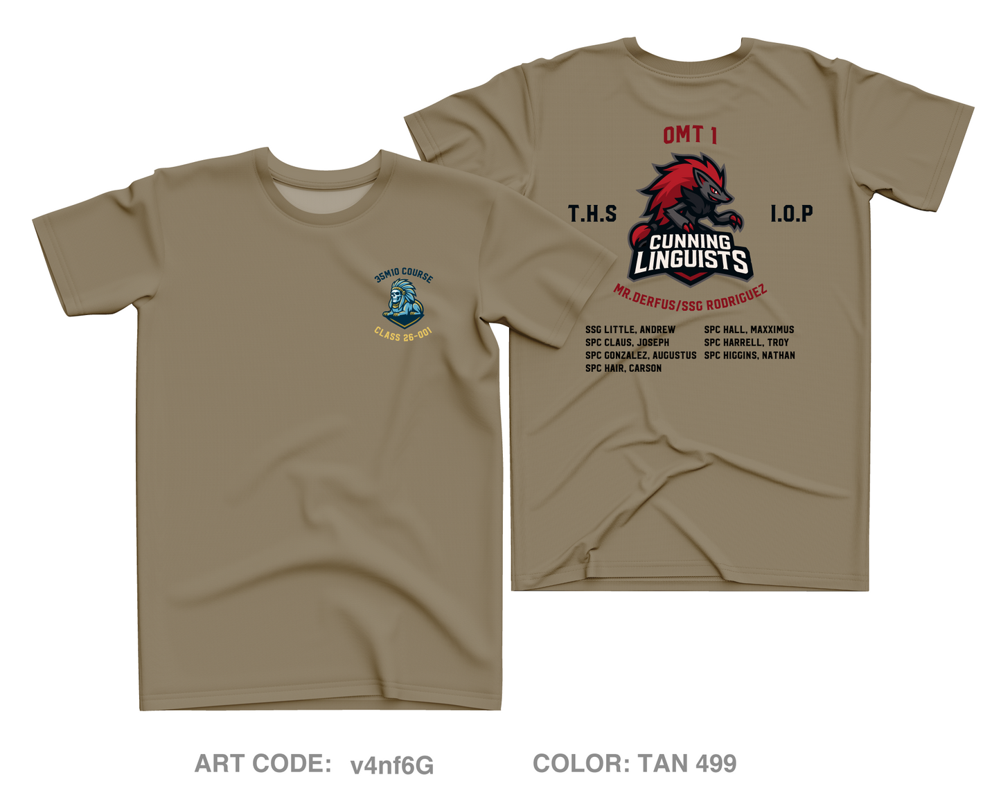 26-001 OMT 1 Core Men's SS Performance Tee - v4nf6G