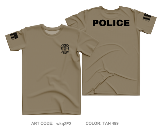 DAF Law Enforcement Academy Class 26-02 Core Men's SS Performance Tee - wkq2F2