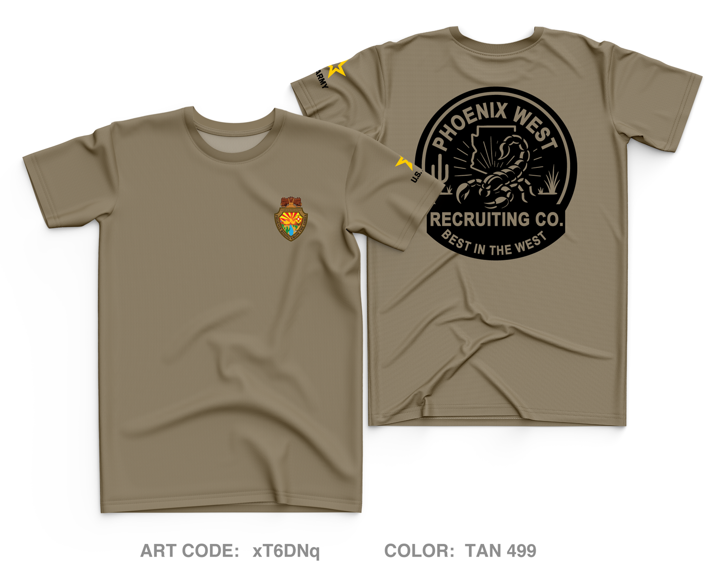 Phoenix West Recruiting Company Core Men's SS Performance Tee - xT6DNq