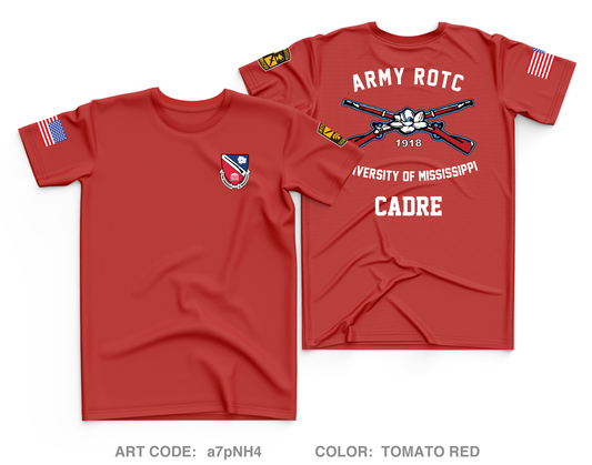 Ole Miss ROTC Core Men's SS Performance Tee - a7pNH4